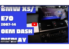 10.25'/12.3' Screen Untuk BMW X5 E70/ BMW X6 E71 2007-2010 CCC Android Multimedia Player