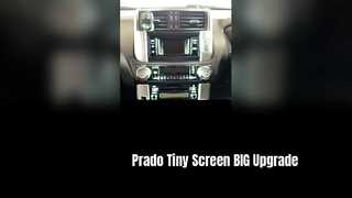 Layar Besar Bergaya Tesla 13,6" untuk Land Cruiser Prado (TZG1801/1802)